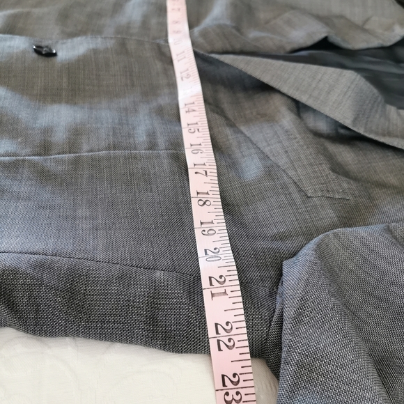 Ermenegildo Zegna Gray Wool Multi Season Blazer - Picture 6 of 11